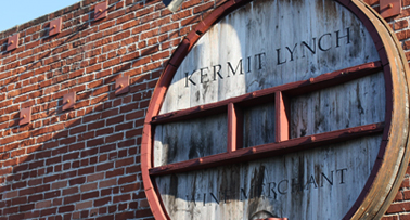 Photo of sign on Kermit Lynch retail shop